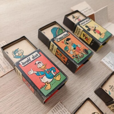 Vintage Disney Playing cards set Mickey Mouse Library of Games