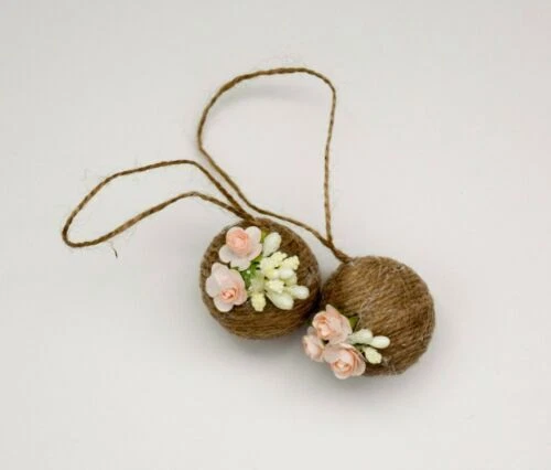 Bolas Handmade Artificial Casamento kissing