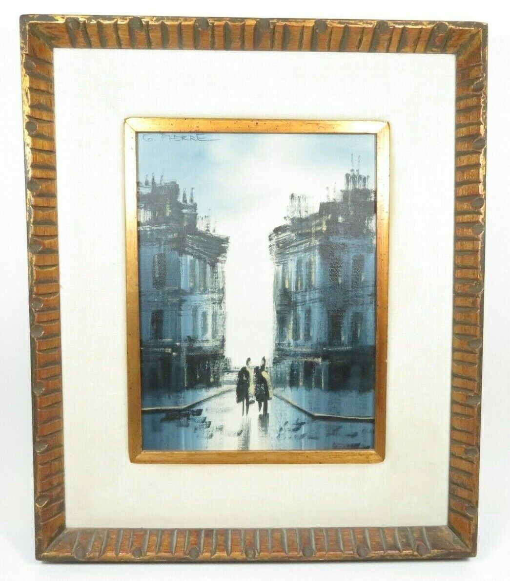 BERTIN Roger - Paris Montmartre Street, Postimpressionist painting For Sale  at 1stDibs