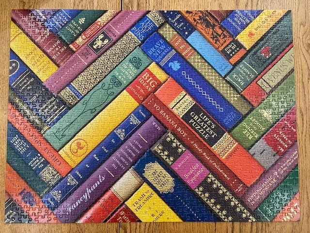 Library 1,000 Piece Vintage Puzzle