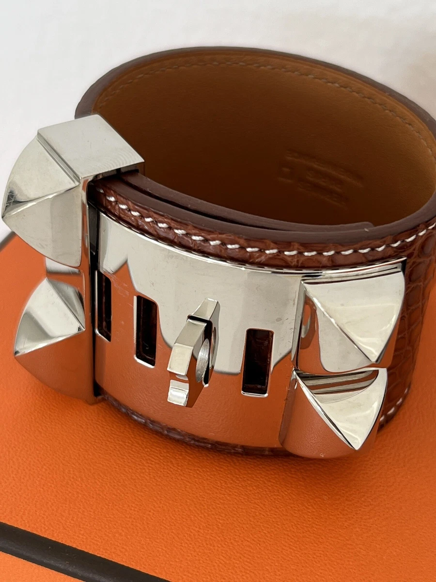 Hermes, Jewelry, Hermes Cdc Capucine Bracelet Phw