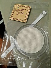 Crafters Pride Stitch-A-Tag Cross Stitch Kit White 14 Ct 30400W Luggage bookbag