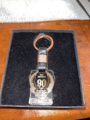 Harley Davidson 90th The Reunion Key Fob (1993) 3373/5000 Brass Made In USA NIB