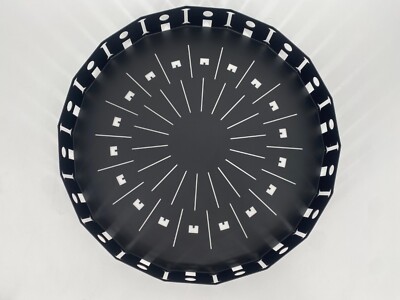 *MUSEO ALCHIMIA ALESSANDRO MENDINI TABLETT RUND ABLAGE 1986 PLATTE TRAY GROSS 44