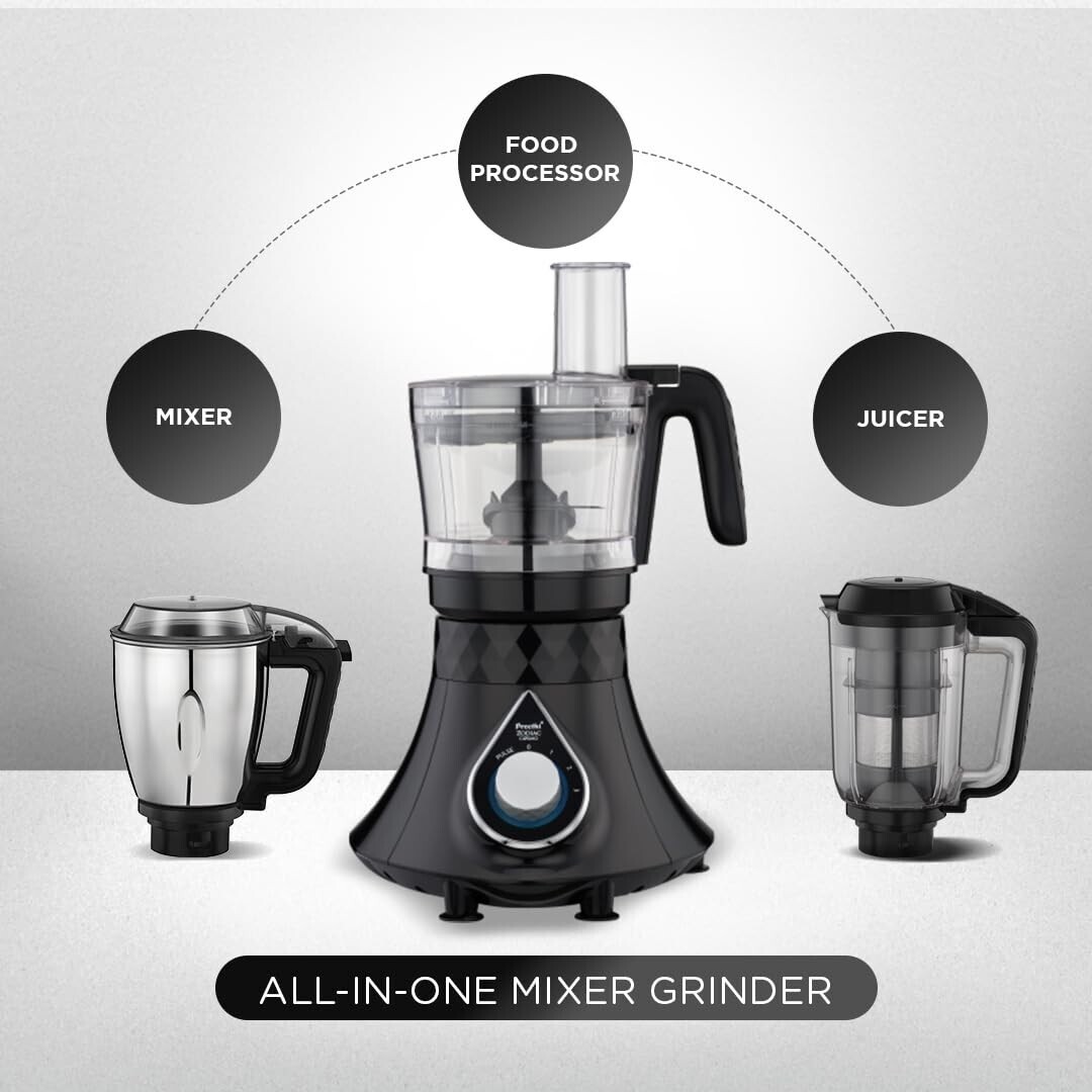 Preethi Zodiac Cosmo MG236 Mixer Grinder 750 Watt With 5 Jars