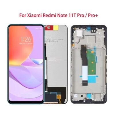 6.6'' For Xiaomi Redmi Note 11T Pro / 11T Pro+ LCD Display Touch Screen Digitizer