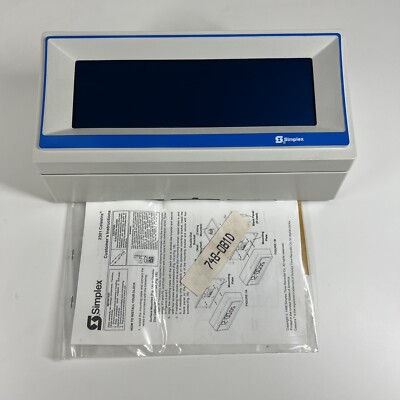 Vintage Simplex Celestra 2301 Time Recorder Digital Wall Clock NEW NOS RARE
