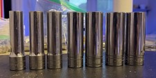 Snap-on Usa Tsm 9 Pc 12 Drive 6 Point Metric Deep Socket Set 13mm-24mm Read Snap-on Usa Tsm 9 Pc 12 Drive 6 Point Metric Deep Socket Set 13mm-24mm Read