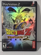 Dragon Ball Z Budokai 2 PS2 (Sony PlayStation 2) CIB w Manual Black Label