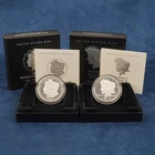 2023-S US Mint Proof Morgan & Peace Dollar w/ Box & COA - Free Shipping USA