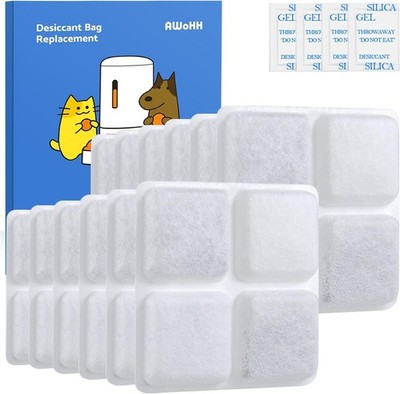 12-Pack 2025 NEW Pet Food Desiccant Bag,Compatible with Petlibro Automatic Ca...