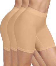 3 Pack Slip Shorts for Under Dresses Smooth Anti Chafing Shorts