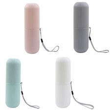 4 Pcs Travel Toothbrush Case Portable Toothbrush Storage Box Toothbrush Trave...