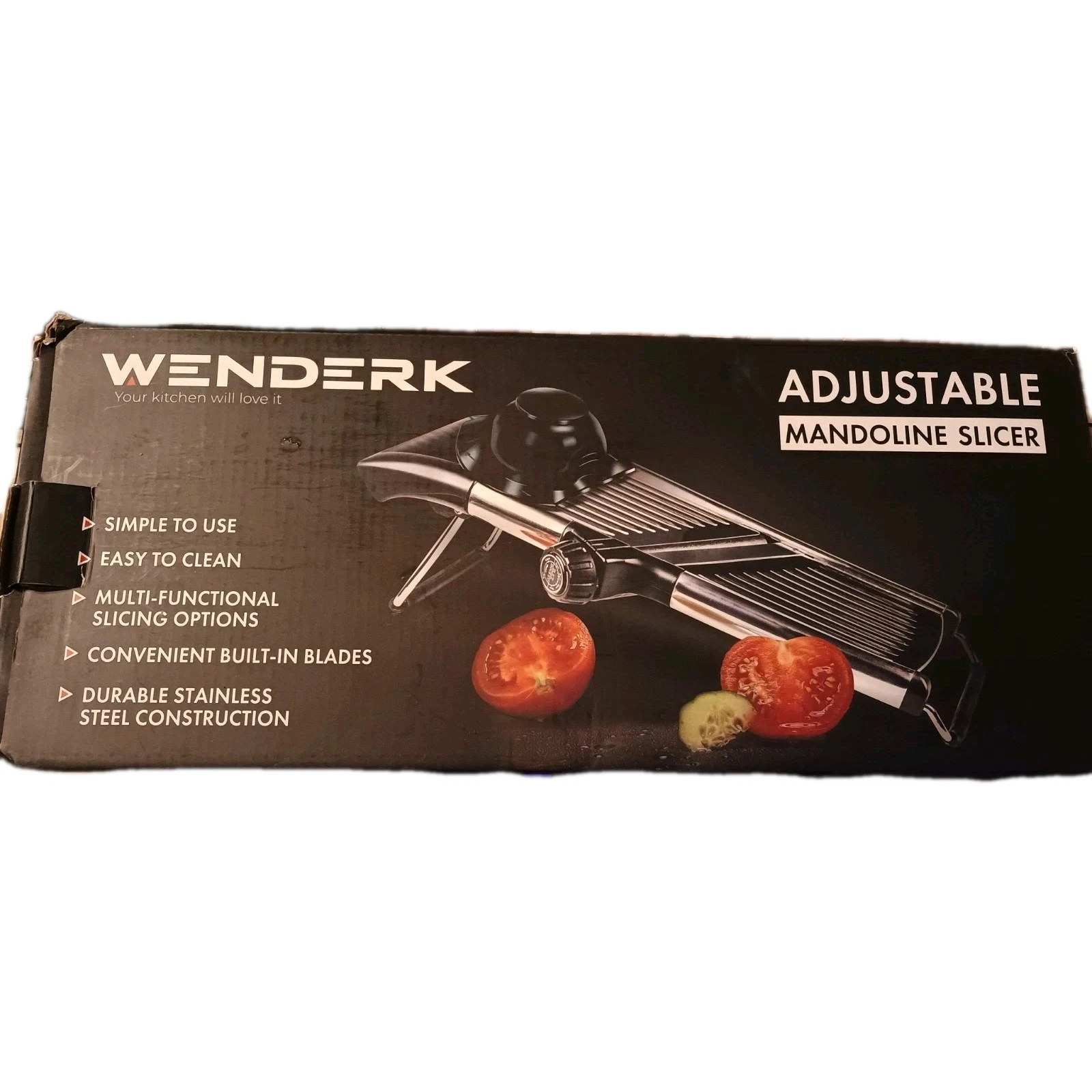 Wenderk Adjustable Mandoline Slicer! New!
Opens in a new window or tab