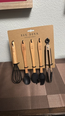 #ad Rae Dunn 5 Pc Mini Kitchen Utensils Set $19.99