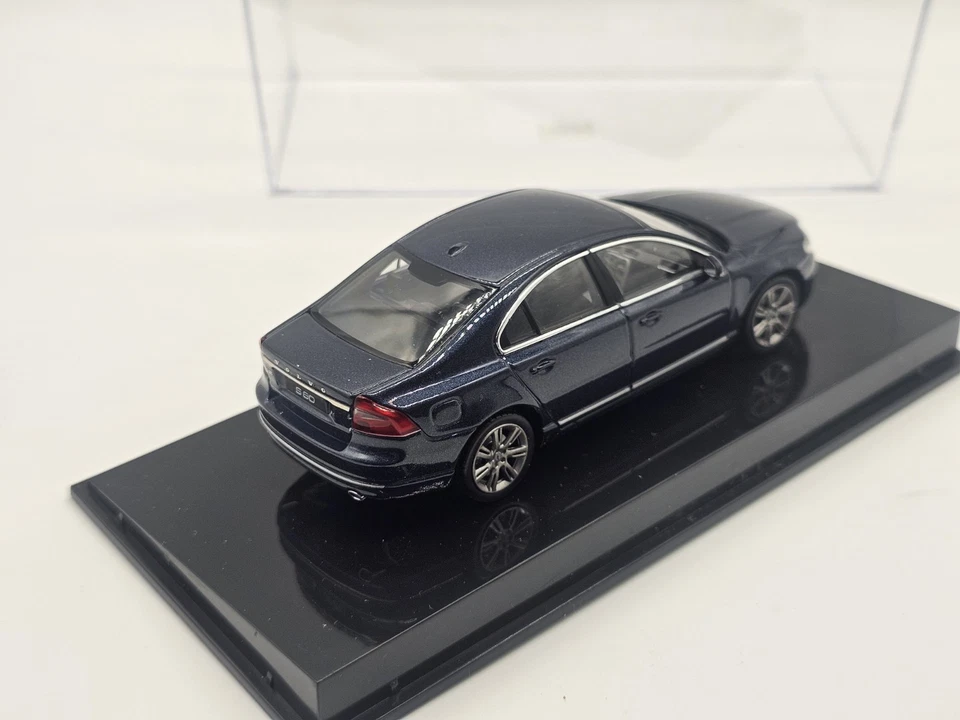 Volvo S80 Blu 2013 1:43 Norev Promo In Box - Immagine 3 di 3