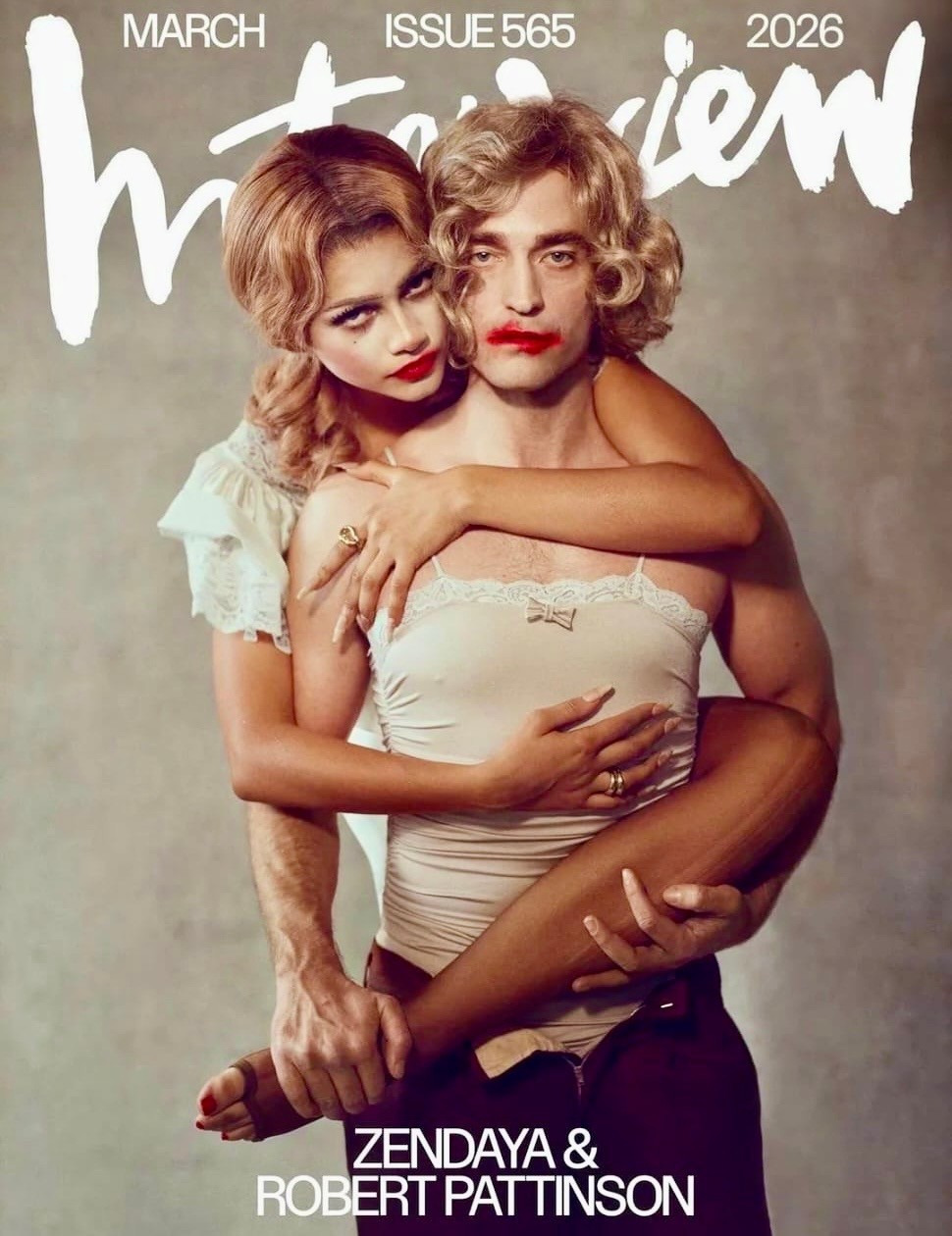 ZENDAYA - ROBERT PATTINSON - Interview Magazine - March 2026 - Issue 565