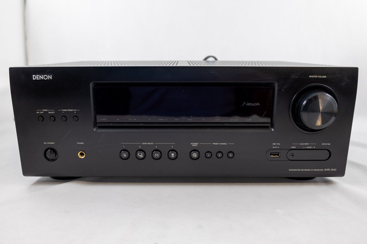 Denon AVR-1912 7.1 Ch. 90W HD Network AV Receiver | eBay