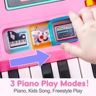 Baby DJ Table Toddlers 1-3 W/ Music & Light Musical Baby Piano Toys 6-9-12-18