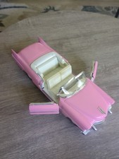 1955 Pink Cadillac Eldorado Convertible Solido  diecast Made In France As is