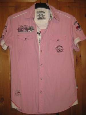 Camp David men's shirt size S worn/preowned check sporty original