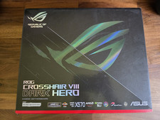 ASUS ROG Crosshair VIII Dark Hero X570 AM4 ATX Motherboard Ryzen PCIe 4.0