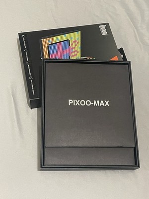 Divoom PIXOO-MAX LED Pixel Art Display 9.6 in Black Bluetooth Wall-Mountable
