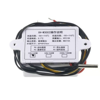 12V/24V/220V W3002 Temperaturregler Digital LED Thermostat Regler