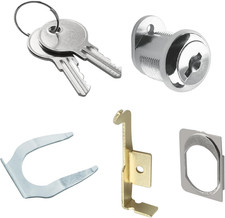 Vertical File Cabinet Lock Kit Replacement for HON F24  F28 with 2 Keys,Keyed