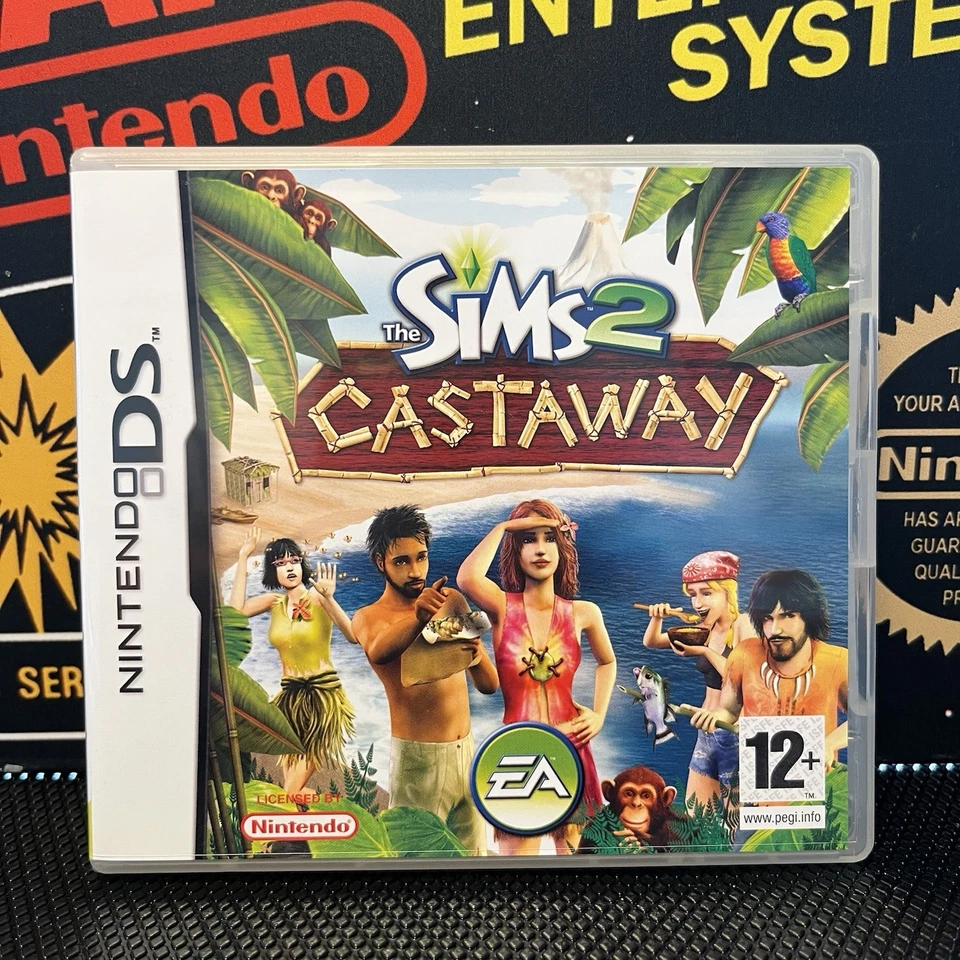 The Sims 2 Castaway W.Manual Nintendo DS Like New TESTED FREE TRACKED POSTAGE - Image 4 of 4