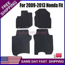 For 2009 2010 2011 Honda Fit Front Rear Velour Floor Mats Carpet All Weather For 2009 2010 2011 Honda Fit Front Rear Velour Floor Mats Carpet All Weather