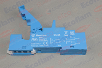 Elco Relaissockel 95.55 8-Polig Blau Finder