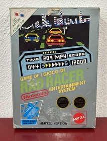 Nintendo Nes RAD RACER Mattel Version 