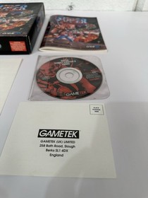 VINTAGE COMMODORE AMIGA CD32 BIG BOXED SUPER STREET FIGHTER TURBO 2 CAPCOM GAME