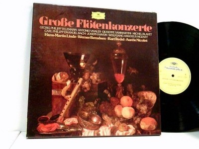 Georg Philipp Telemann, Antonio Vivaldi .... Aurèle Nicolet  Große Flötenkonzer