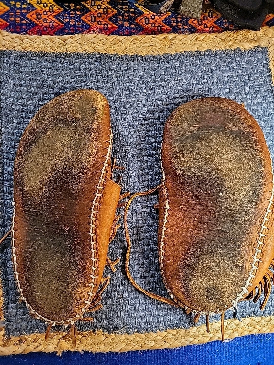 Authentic Leather Moccasins - image 4