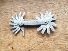 Vintage L. S. Starrett No. 40 Screw Pitch Gage Machinist Tool USA