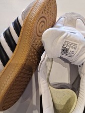 adidas Samba Sneaker Leder Wildleder weiß sc...