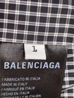 BALENCIAGA 23SS Giacca imbottita in nylon Piumino L Nylon GRIGIO Check