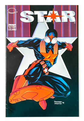 Star #1 (1995 Image Comics) Wildstar Ad, Bierbaum & Herrera Art/Cover! VF/NM