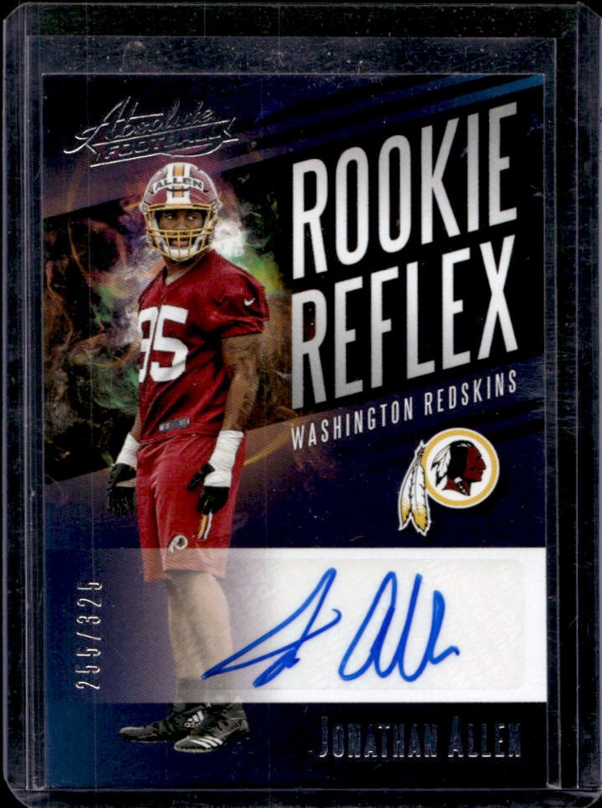 Jonathan Allen Panini Prizm Rookie Autographs #JAL Base