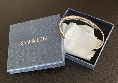 Sam & Lori Silver Bracelet