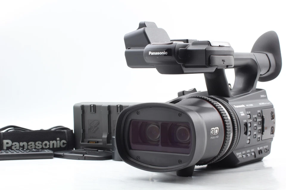 [MINT] Panasonic HDC-Z10000 3D/2D Twin Lens Camcorder AVCHD MVC From JAPAN - Image 2 of 4