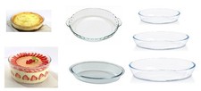 Oven Resistant Glass Dish for Cake, Pie, Ramekin Souffle