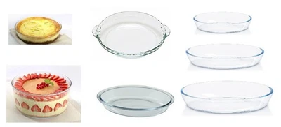 Oven Resistant Glass Dish for Cake, Pie, Ramekin Souffle - Image 1 of 2