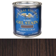 General Finishes Gel Stain Carbon Gray Half Pint