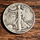 1943 Walking Liberty Half Dollar No Mint Mark New LOOK 🪙