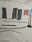GI JOE - Black & Gray Accessory Parts
