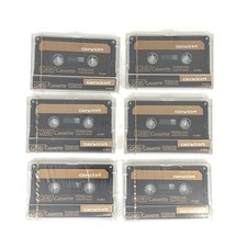 Genexxa GX90 Blank Audio Cassette Lot of 6 - NEW Sealed
