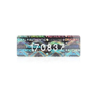 TLK&FBB 1200 Pcs Tamper Proof Hologram Stickers High Security Tamper Evident